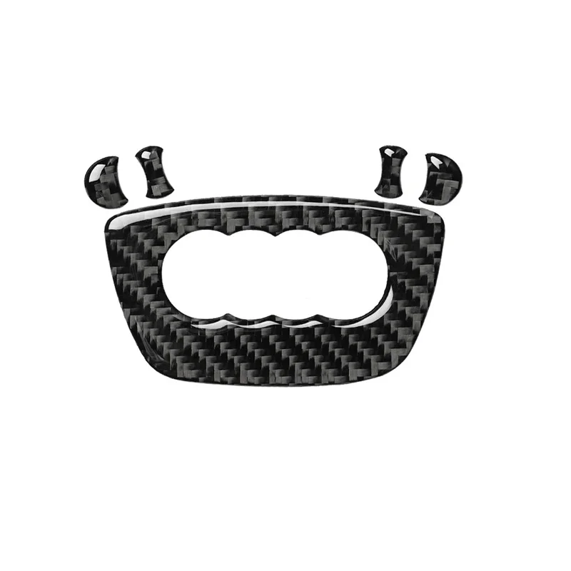 Car Steering Wheel Carbon Fiber Sticker For Audi A3 A4 B8 A6 C7 Q3 Q5 Q7 A4L A6L Decal Cover Decoration Ring Trim Accessories - view 2