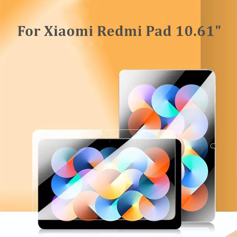 Protecteur d'écran pour Xiaomi Redmi Pad 10.61 2022 HD, Film en verre trempé anti-rayures, anti-empreintes digitales