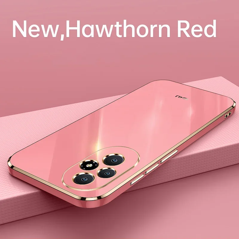 Etui na Honor 200, wysokiej jakości miękkie etui TPU chroniące przed odciskami palców i z ochroną aparatu.