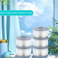 A38T-5PCS HEPA Filter For Xiaomi JIMMY JV85/JV85 Pro/H9 PRO Handheld Wireless Vacuum Cleaner