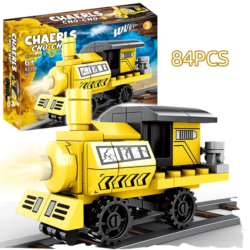 New ChooChoo Charles Horrors Game Building Blocks Demonic Spider Train Animal Monster Figures Bricks MOC Toys For Children Gifts