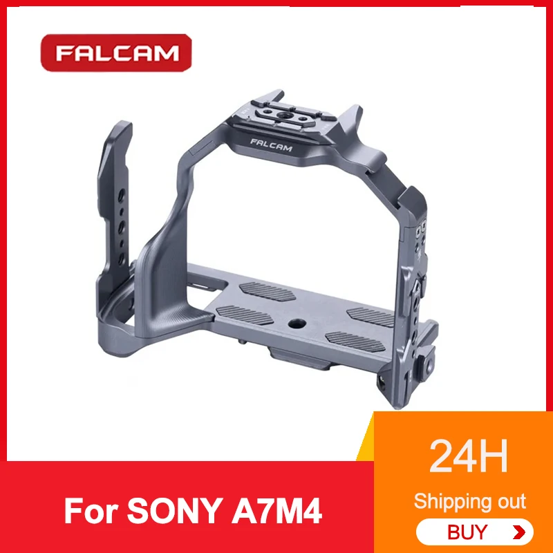 FALCAM C00B3605 Quick Release Camera Cage For SONY A7M4 A7R5 Camera Full Wrap Drop Protection Frame For SONY A7M4