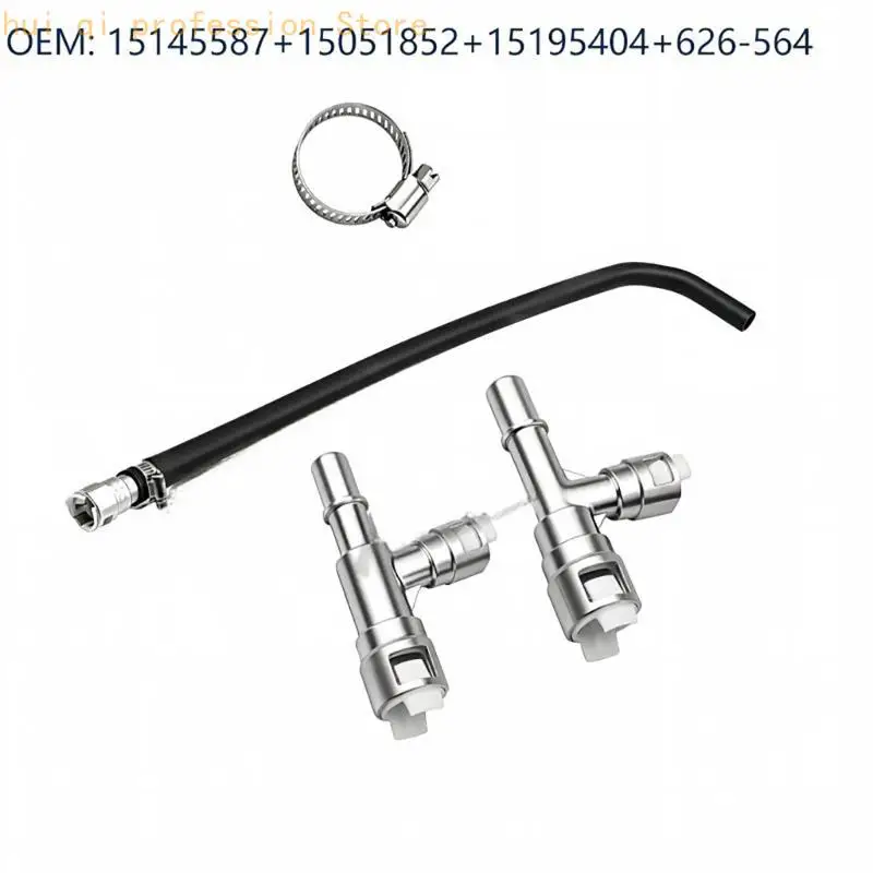 Kühlmittelleitungs-Ersatzsatz mit Metall-T-Stücken für SUV-Service 626-564 15051852 H8WE – Detail 5