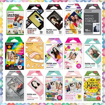 New Fujifilm Instax Mini Film Instax Mini 12 Spray Art Design Film For Fuji Mini 11 8 9 7s 25 26 70 90 Instant Camera SP-1 SP-2