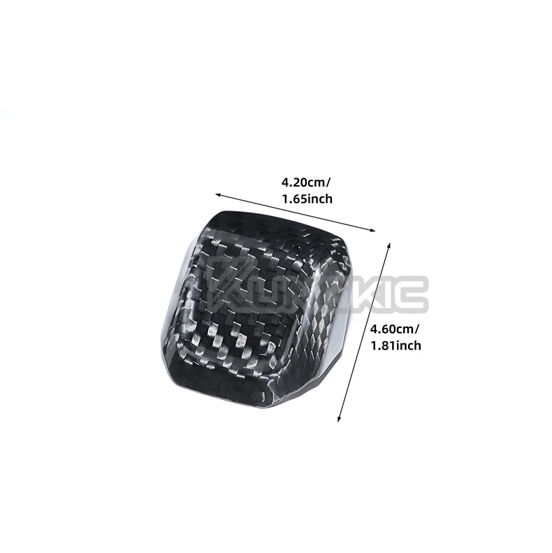 Echte Trockene Kohlefaser für Seat Leon MK4/Cupra Leon/Cupra Formentor 2020 2021 2022 2023 2024 2025 LHD RHD Schalthebelblende – Detail 8