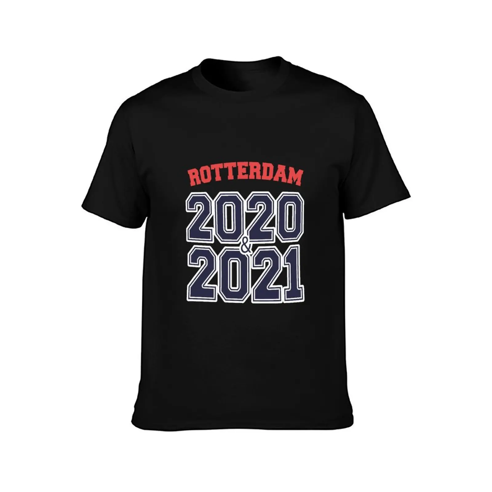Eurovision 2021 & 2020 Rotterdam T-Shirt Plus Size Street Style Tee T-Shirt