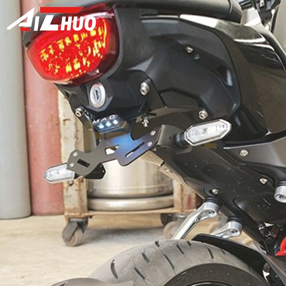 For Honda CB300R CB250R CB150R CB125R 2018-2022 2021 Motorcycle License Number Plate Holder Frame Bracket CB 125 150 250 300 R