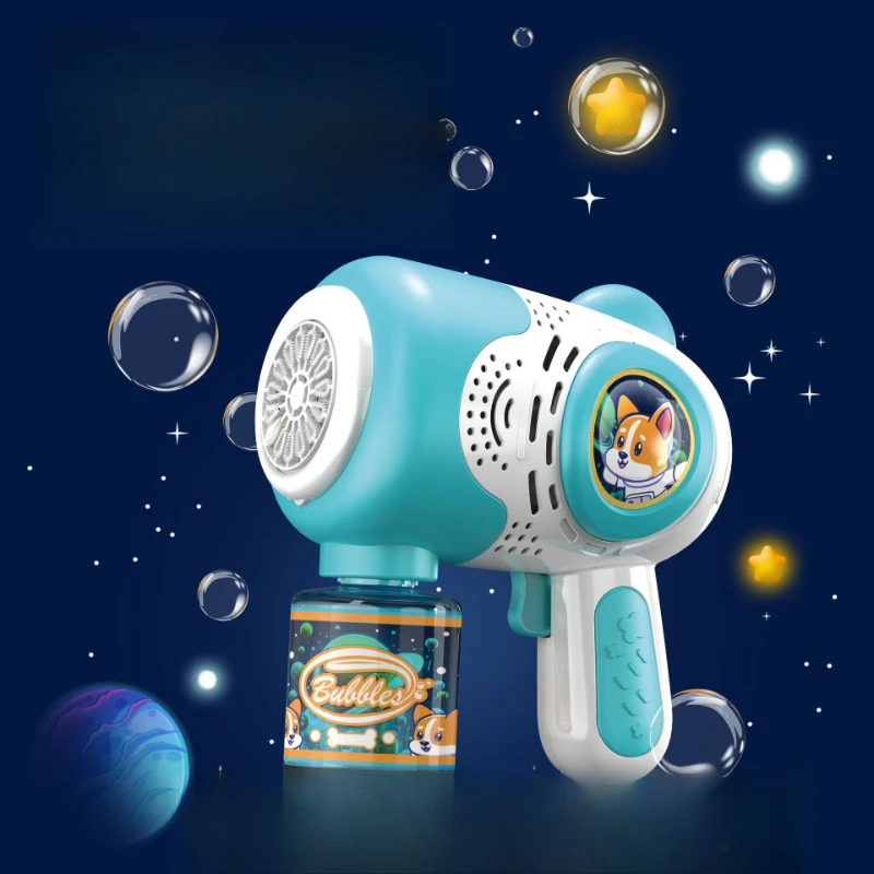 Tubo di freccia di fuoco a 29 fori Macchina per bolle completamente automatica Giocattolo per bambini Gatling poroso portatile Forte potenza Robusto resistente alle cadute