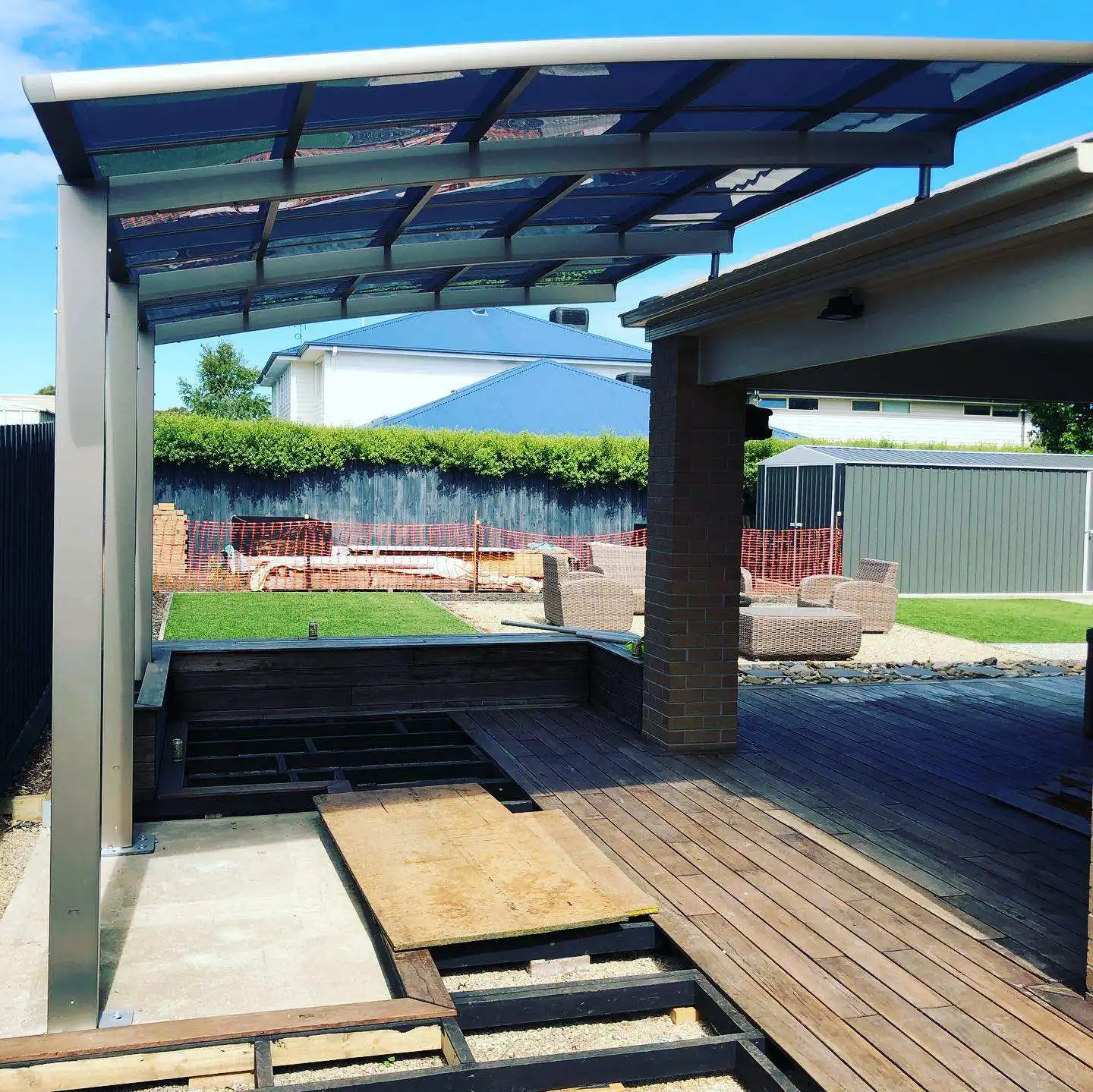Thickened Model Household Outdoor Car Shelter Powder Coating Aluminum Frame Acrylic Car Parking All Weather Heavy Duty Carport