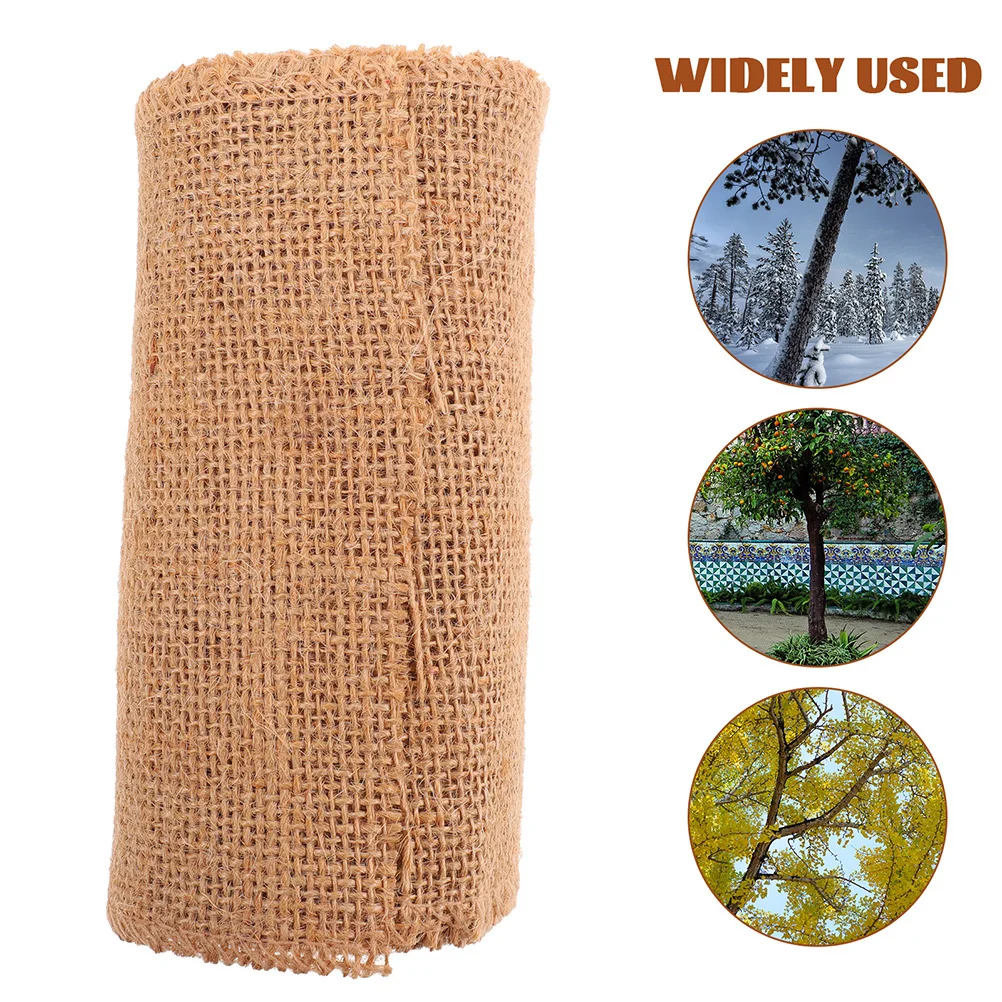 1 قطعة لفة الخيش لفصل الشتاء جذع شجرة يلتف النسيج شجرة حامي الصقيع الملابس النباتات في الهواء الطلق حديقة حماية التفاف