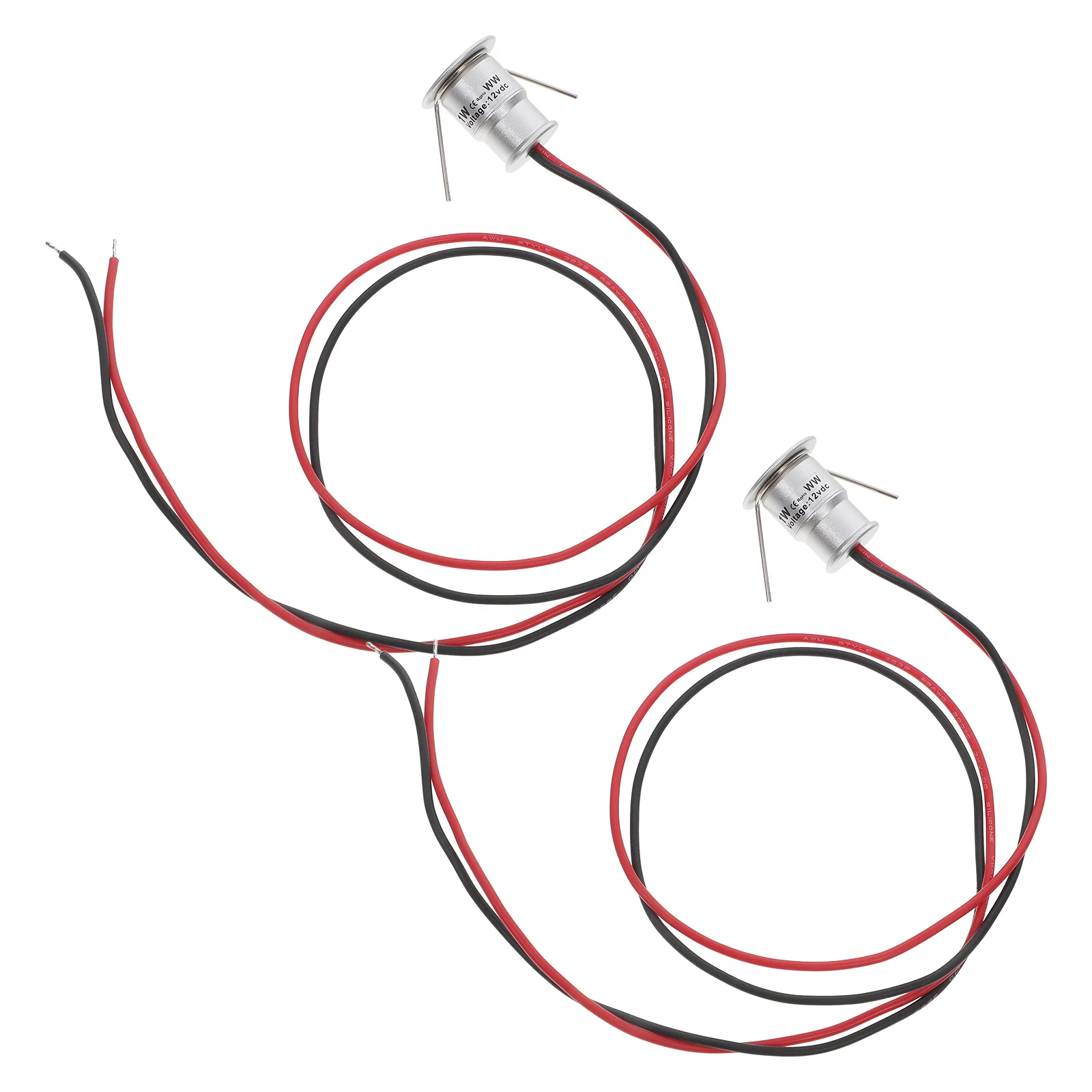 

2 шт. мини-потолочные светильники DC12V встроенные фонари для большого пальца для шкафов, автофургонов, лодок, лестниц, спальни, мебели, витрины, светодиодное освещение