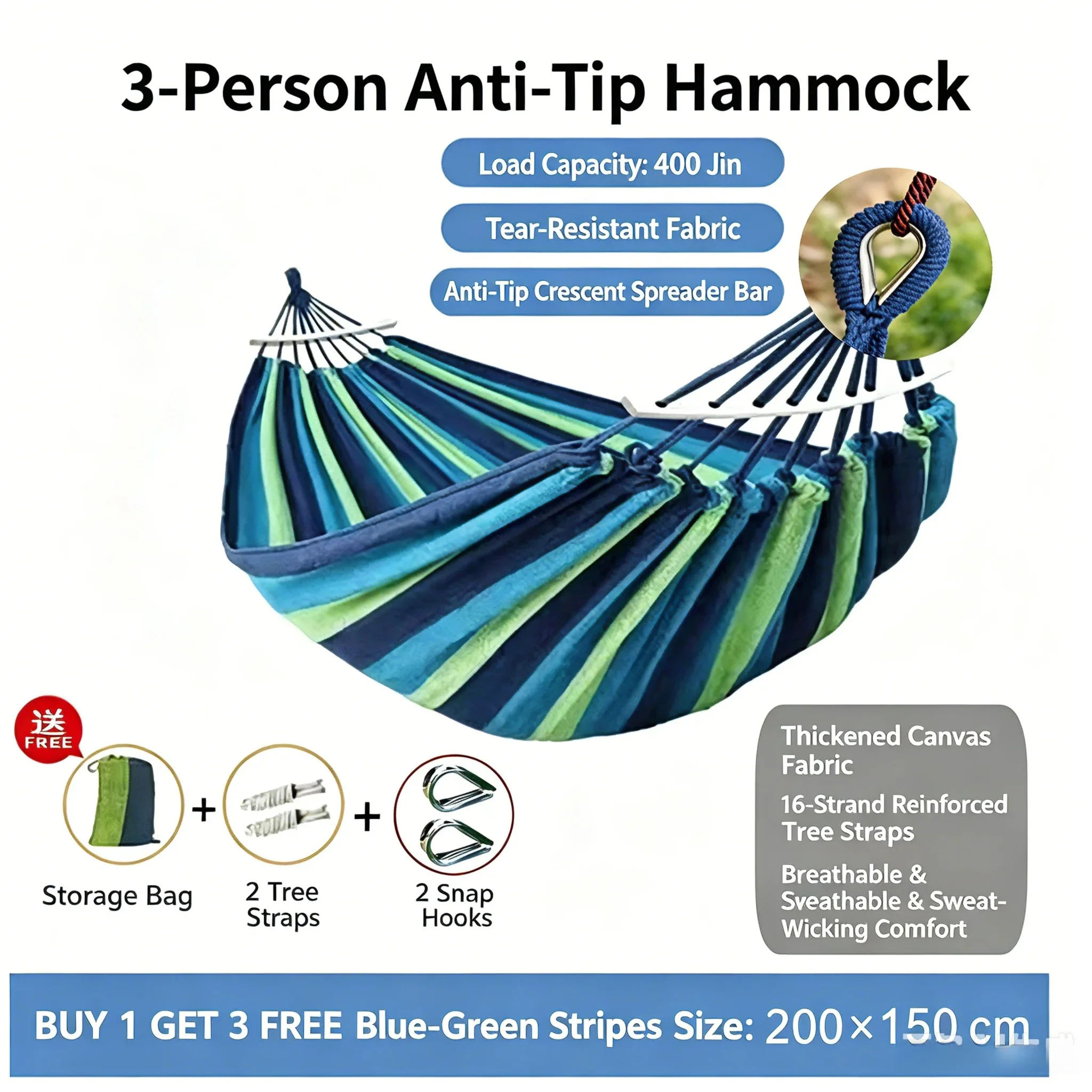 Portable Foldable Adult Hammoc - đánh giá và giá Outdoor Camping Hammock