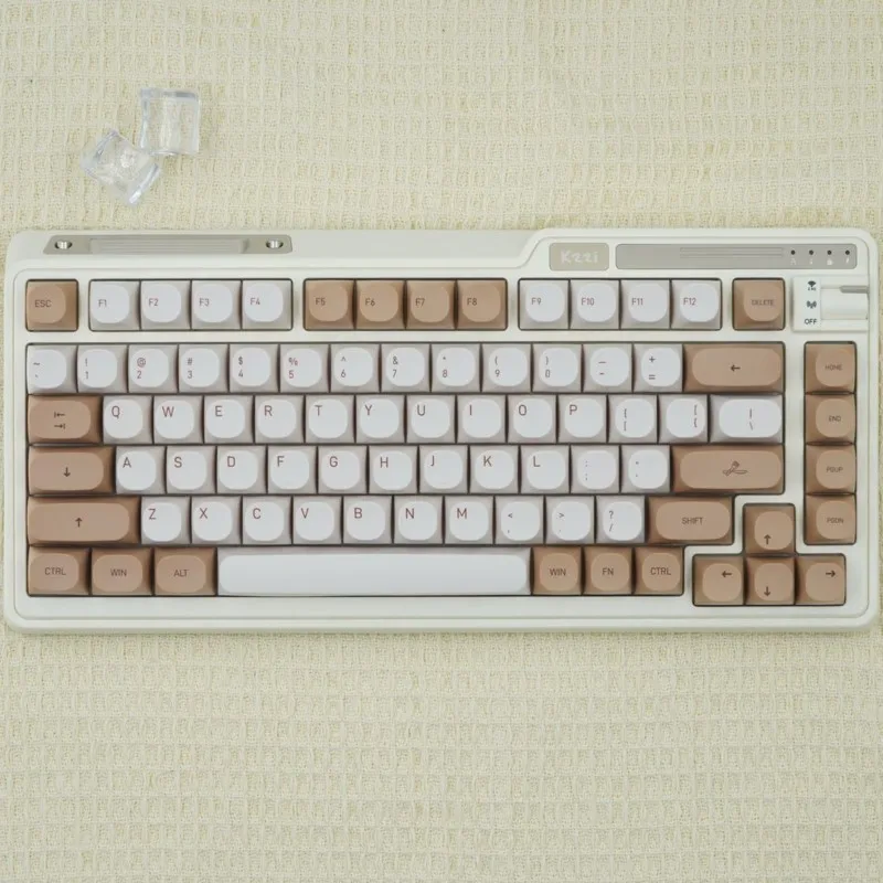 123 Keys Retro PBT Keycaps Full Set MA Profile Custom Key Caps MX Switch Mechanical Gaming Mechanical Keyboard Keycap Aesthetic