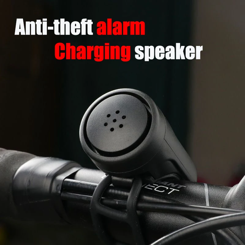 Bike Electronic Loud Horn 120 db Warning Safety Electric Bell Police Siren Bicycle Handlebar Alarm Ring Bell Cycling Kid Scooter