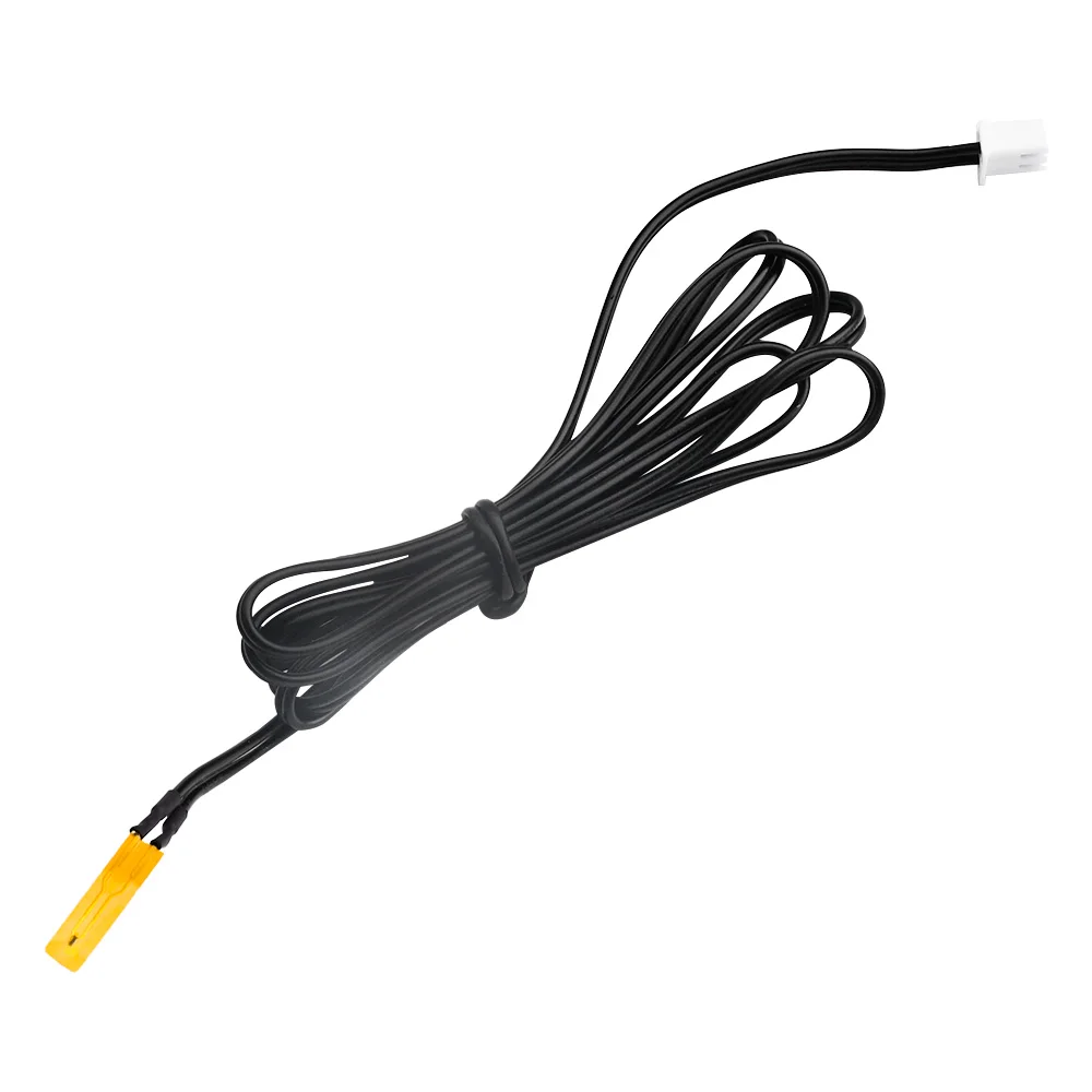 Ultra thin temperature sensor thin film thermistor probe NTC 10K temperature measurement XH2.54 terminal wire length 1 meter