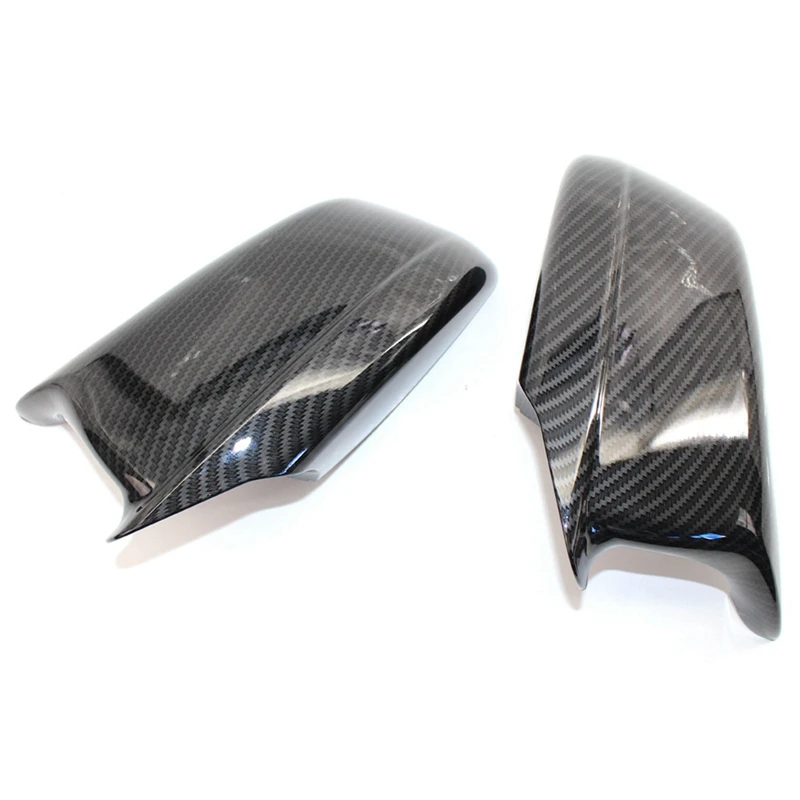 3Pairs Carbon Fiber Mirror Covers Fit For Bmw 5 Series F10/F11/F18 Pre-Lci 11-13 Mirror Caps Replacement Mirror Caps