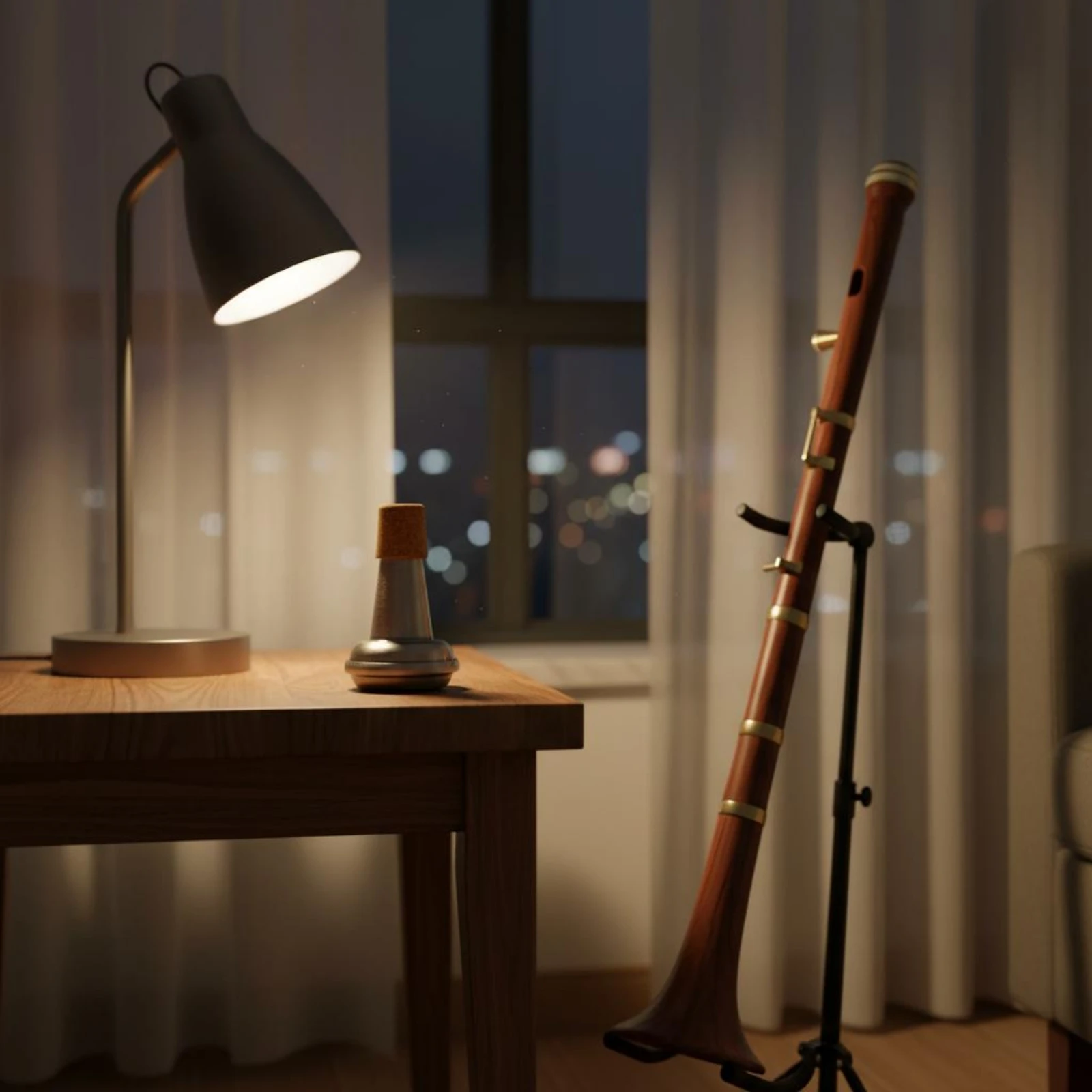 Metal Suona Mute Tapered Shape Cork-Topped Mute Suona Repair Accessory Compact Size Wind Instrument Part Long-Lasting Alloy