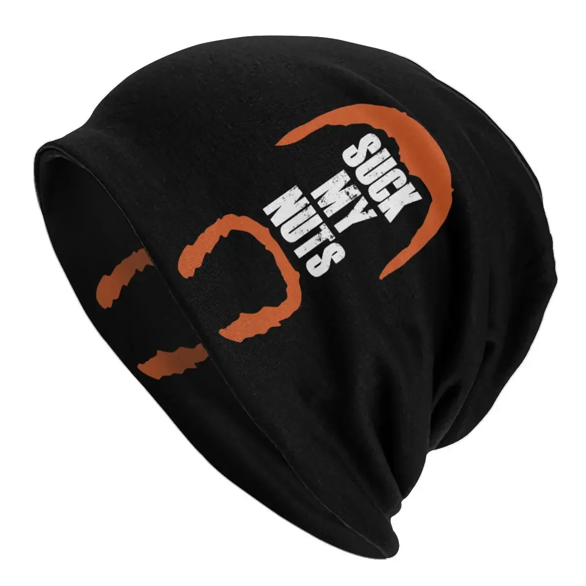 The Walking Dead Men Women's Beanie Hats Abraham Suck My Nuts Knitted Hat Hip Hop Earmuff Bonnet Street Skullies Beanies