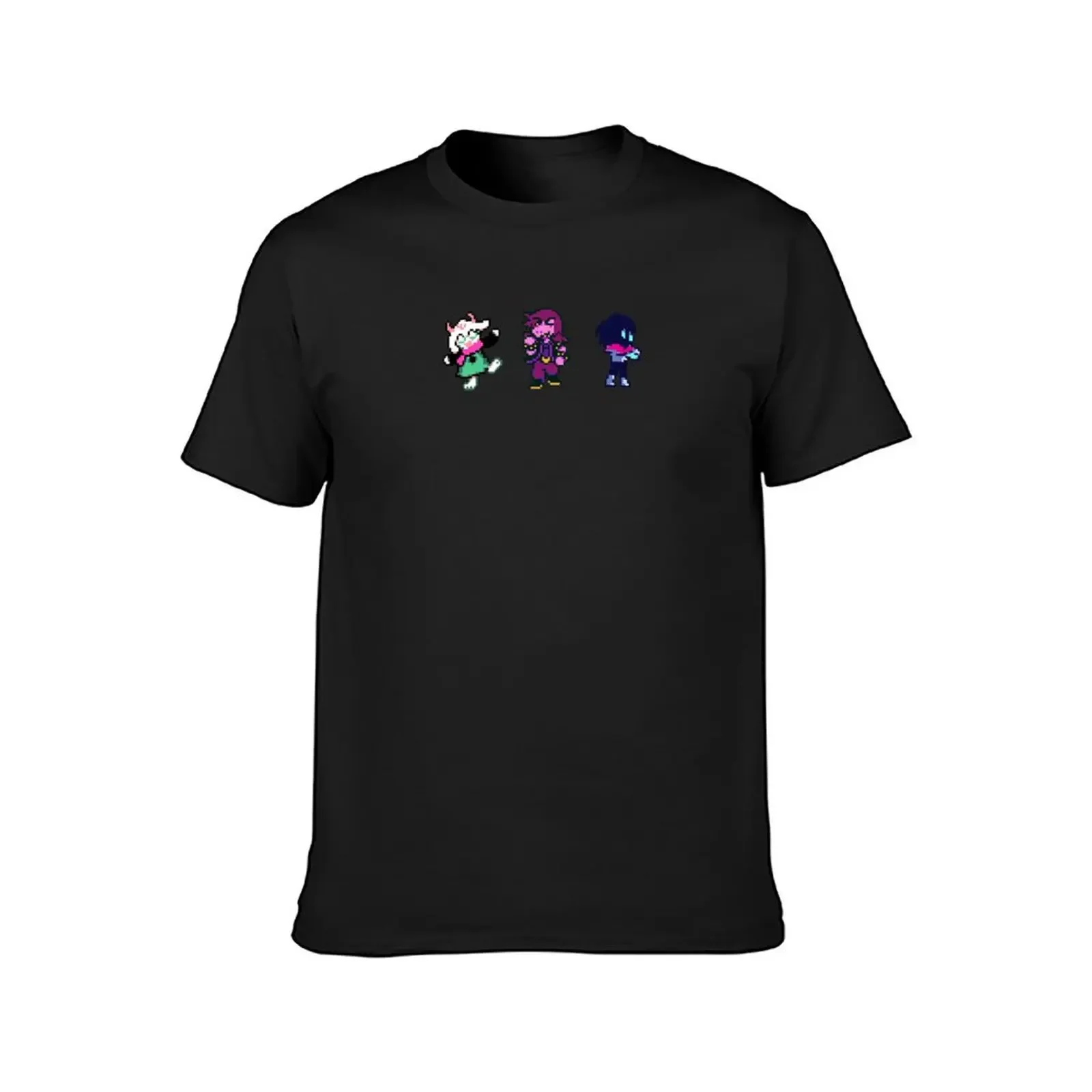 DELTARUNE Chapter 2 - Trio is back! T-Shirt cotton graphic tees cheap stuff Aesthetic clothing black t shirts for men