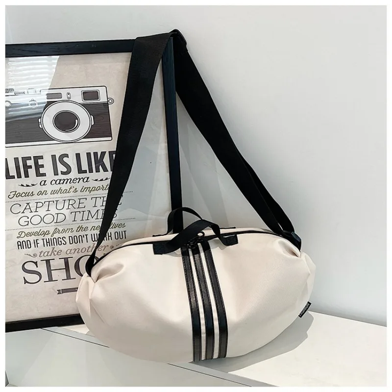 Large Capacity Bag Female New 2024 Fashion Cloth Bag Shoulder Bag Summer Leisure Hundred Short Trip Crossbody Bag