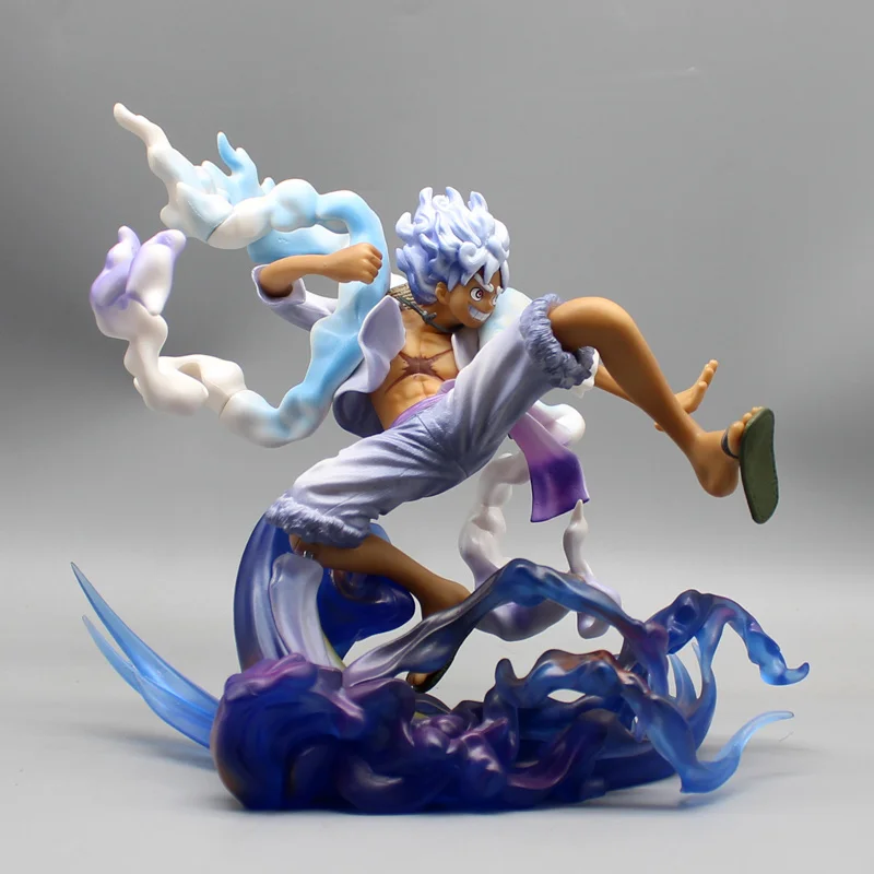 Figurine d'Action de Dessin Animé One Piece pour Garçon, Intérieur a, Monkey D Luffy, Gk, Combat, Posture, Lancer, Statue, Modèle de Collection, Jouets, Cadeau