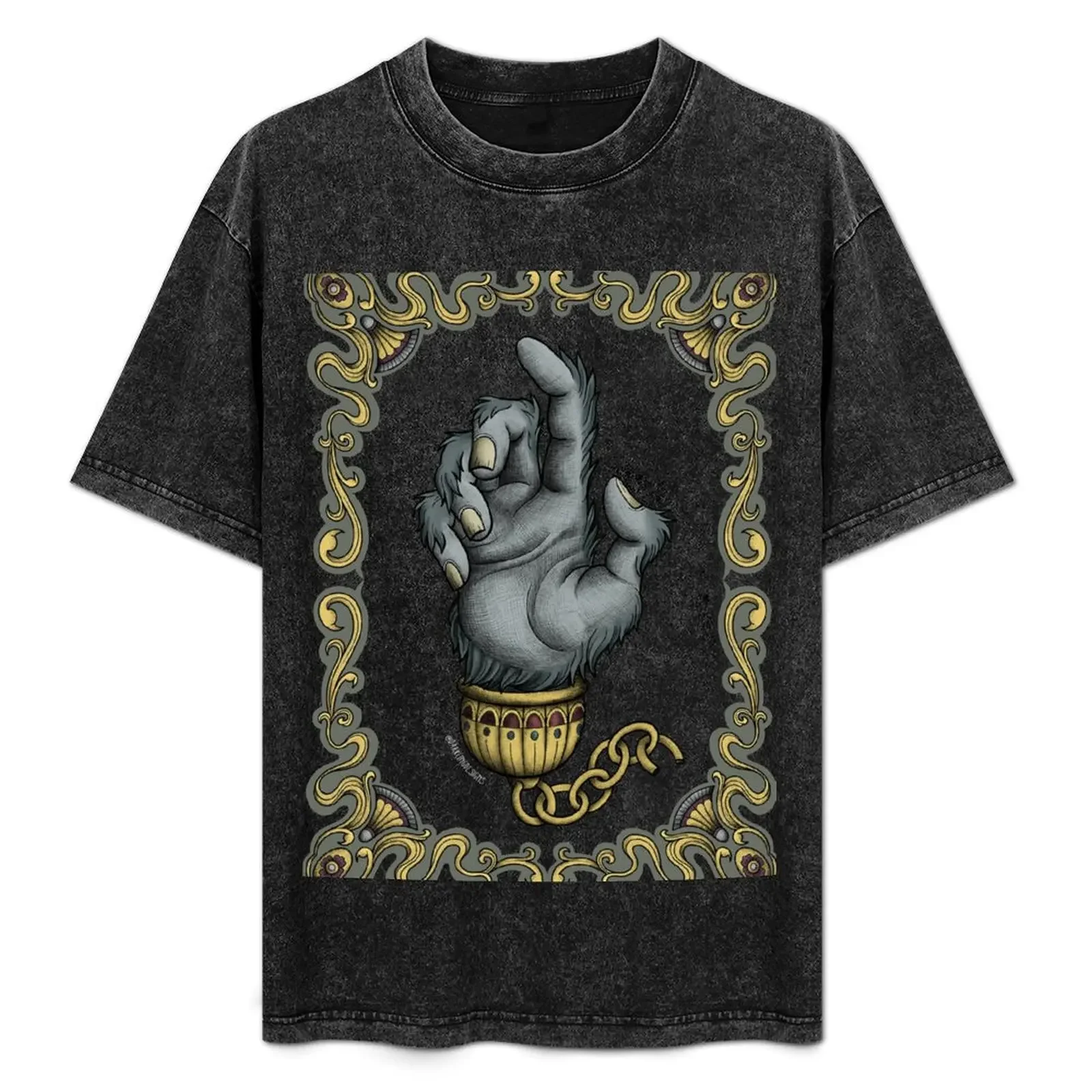 

Monkey's Paw T-Shirt for a boy vintage clothes summer tops men t shirts high quality