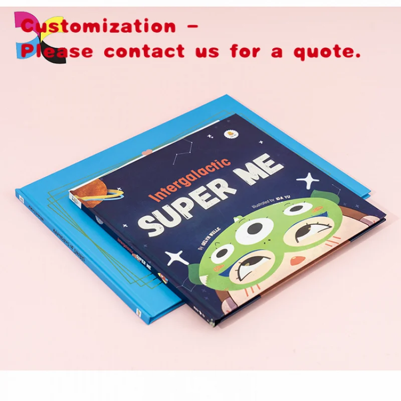 custom.Fast Delivery Hardcover Book Printing Waterproof Children's Hardcover Book
