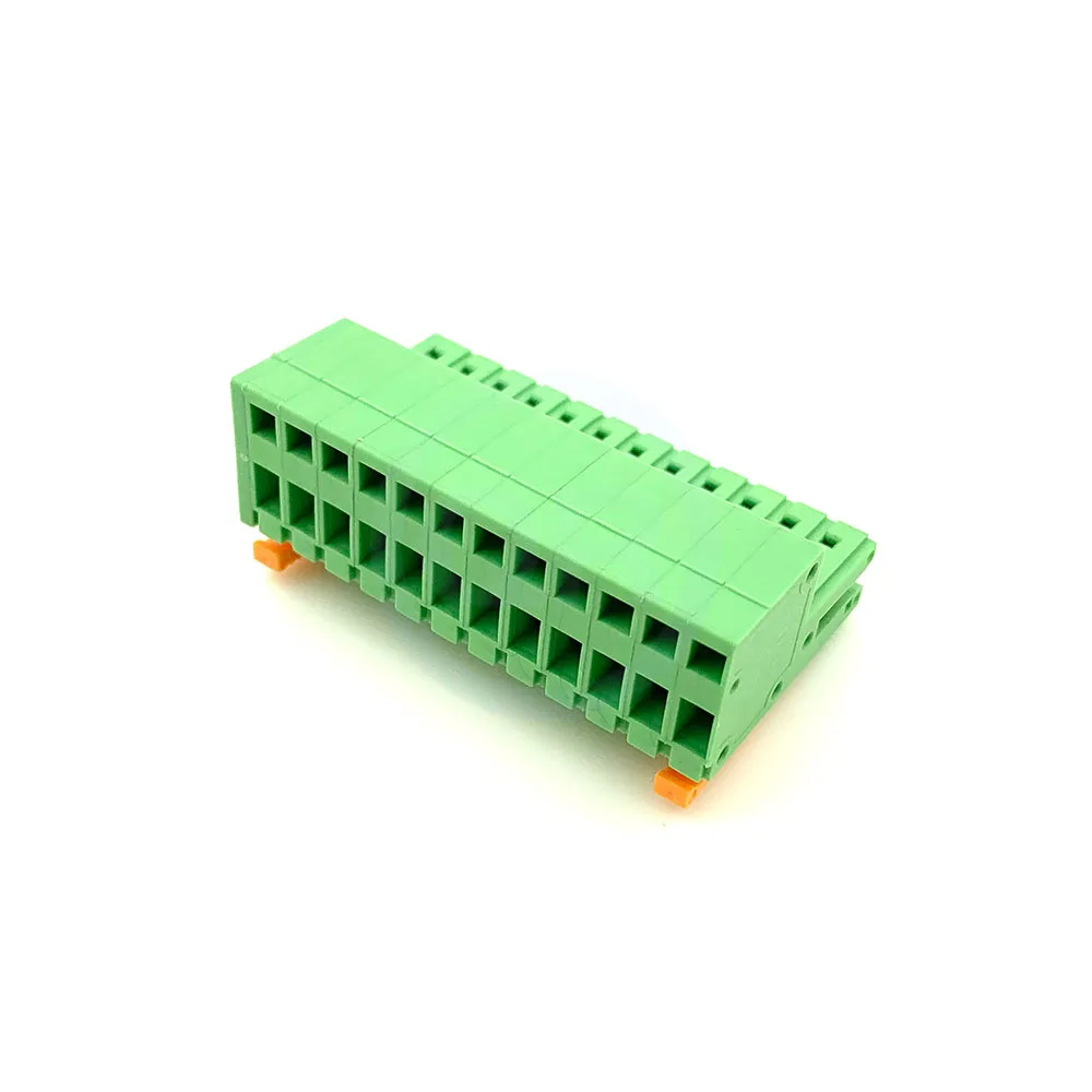(10 pcs) KF 2EDGDJ 3.5mm 5.0mm 7.5mm Phoenix Terminal Plug-in PCB Terminal Block 15EDGDJ 3.5/5.0/7.5 Connector Splice 2-18Pin