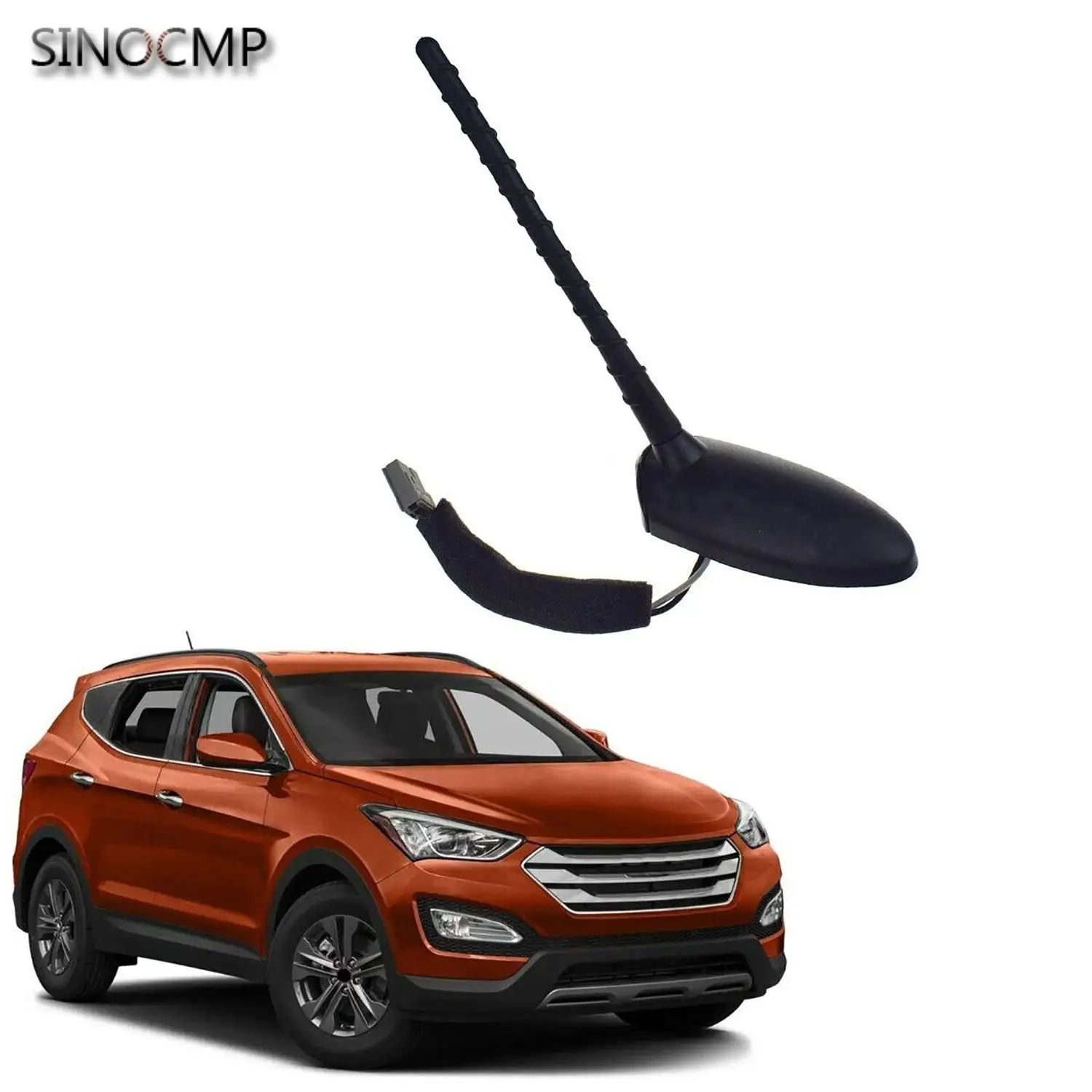 

Car Roof Antenna Pole & Base 962152J100 962151W000 96210-2W100 For Hyundai Tucson Accent Santa Kia Forte Sportage Auto Parts