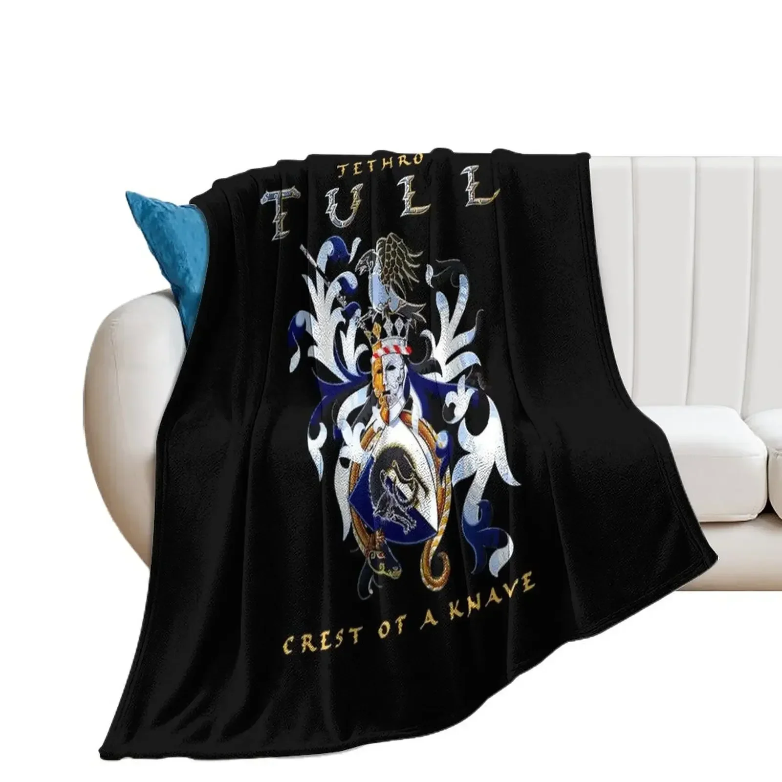 Jethro Tull Throw Blanket wednesday Vintage Blankets