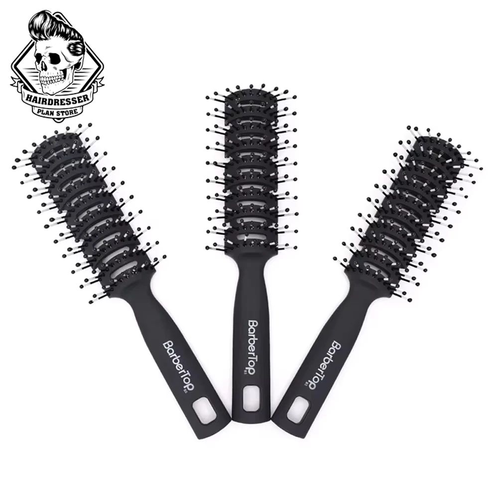 

Professional Massage Comb for Wet Styling, Curly Hair Salon, Home Hairdressing Brush, Styling Tools Accessories