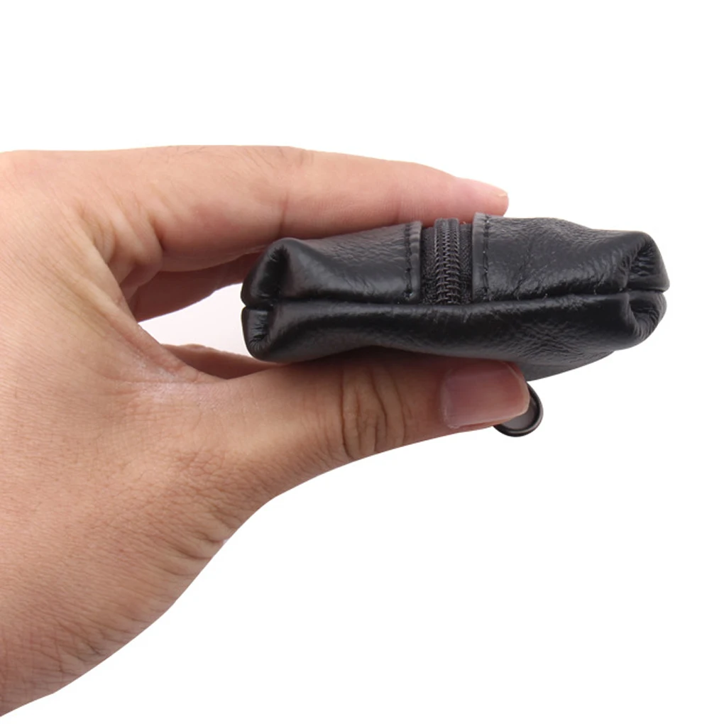 حافظة مفاتيح السيارة جلد الرجال النساء محافظ مفتاح حامل سستة حقيبة المفاتيح غطاء مدبرة المنزل يغطي للمفاتيح المنظم حافظة للبطاقات الهدايا