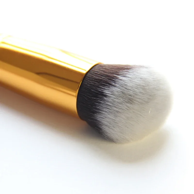 Makeup Brush Flat/Slant/Round/Flame shaped oblique Foundation BB Cream Powder Puff Blusher Cosmetic Soft Face Beauty Tool