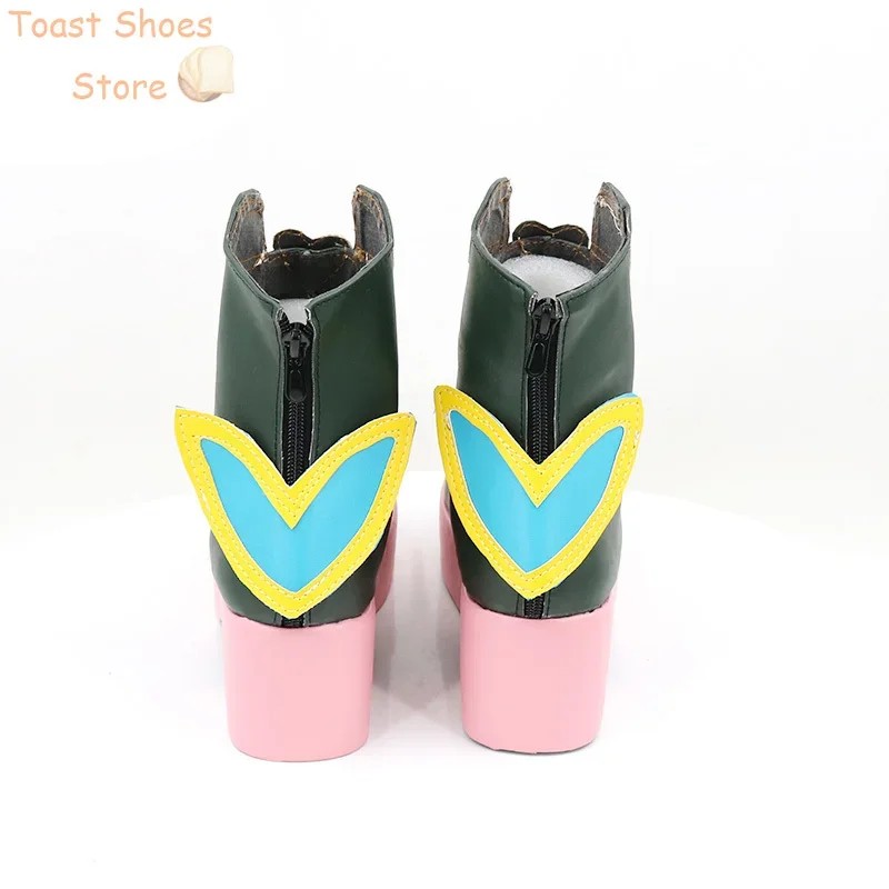 Ootori Emu Cosplay Schoenen Spel Leuke Cosplay Props Halloween Carnaval Laarzen PU Lederen Schoenen Kostuum Prop