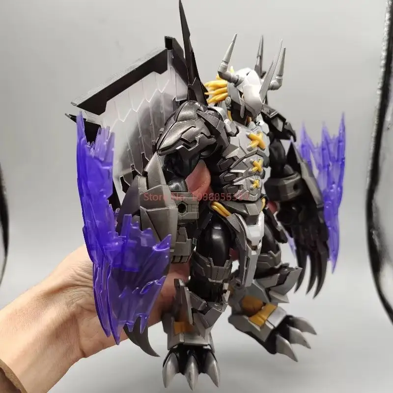 نموذج ترقية من FRS Battle T-Rex مع أجزاء تأثير متوفرة في المخزون لعبة شخصيات الحركة الداكنة T-Rex القابلة للجمع للأطفال والكبار #4