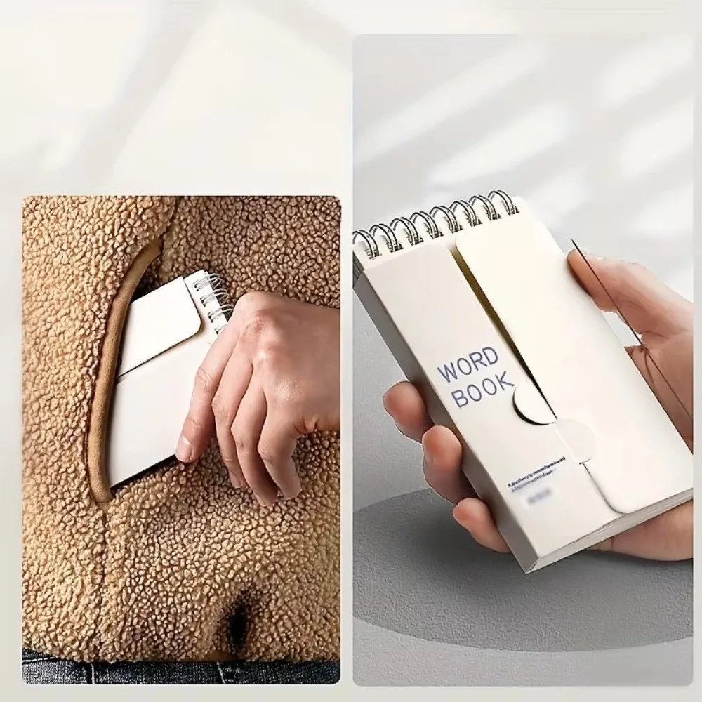 Easy Carry Pocket Vocabulary Memory Book English Language Learning Aid English Language Learning Aid Compact Vocabulary Book