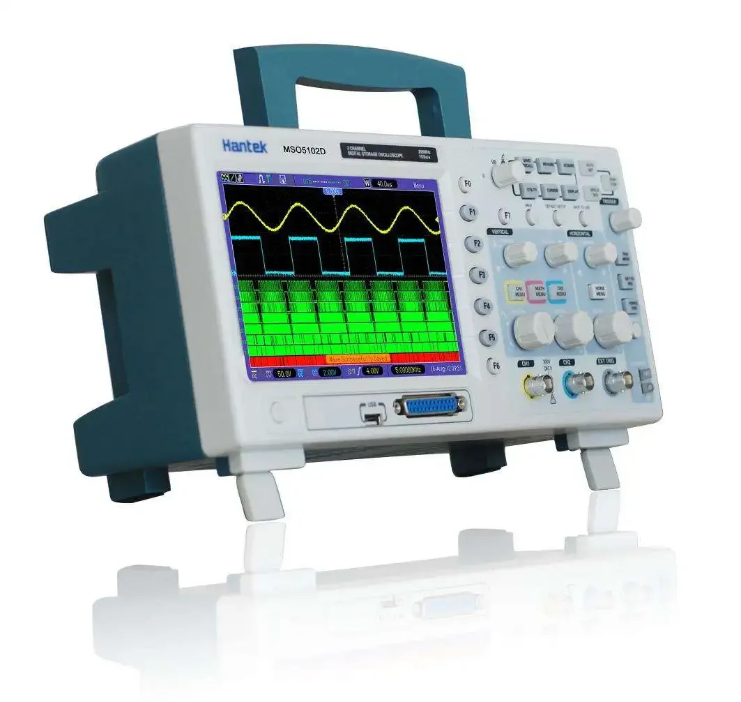 Mixed Signal Oscilloscope 100MHz  16 Channels Logic Analyzer 2 Channels Oscilloscope External Trigger MSO5102D