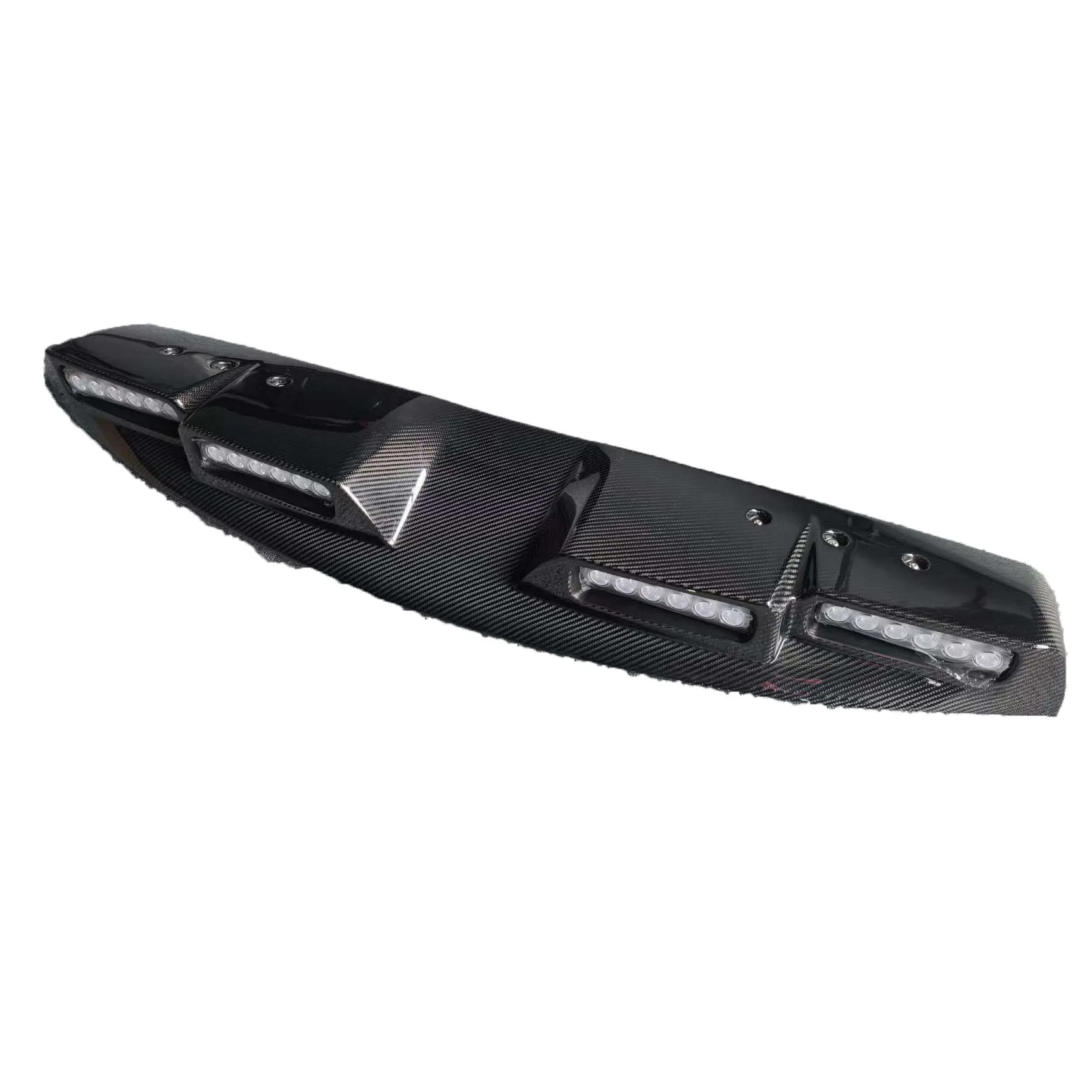 

Suitable for guard upgrade four-eye ceiling light guard 11090130 dry carbon fiber four-eye ceiling light spotlight