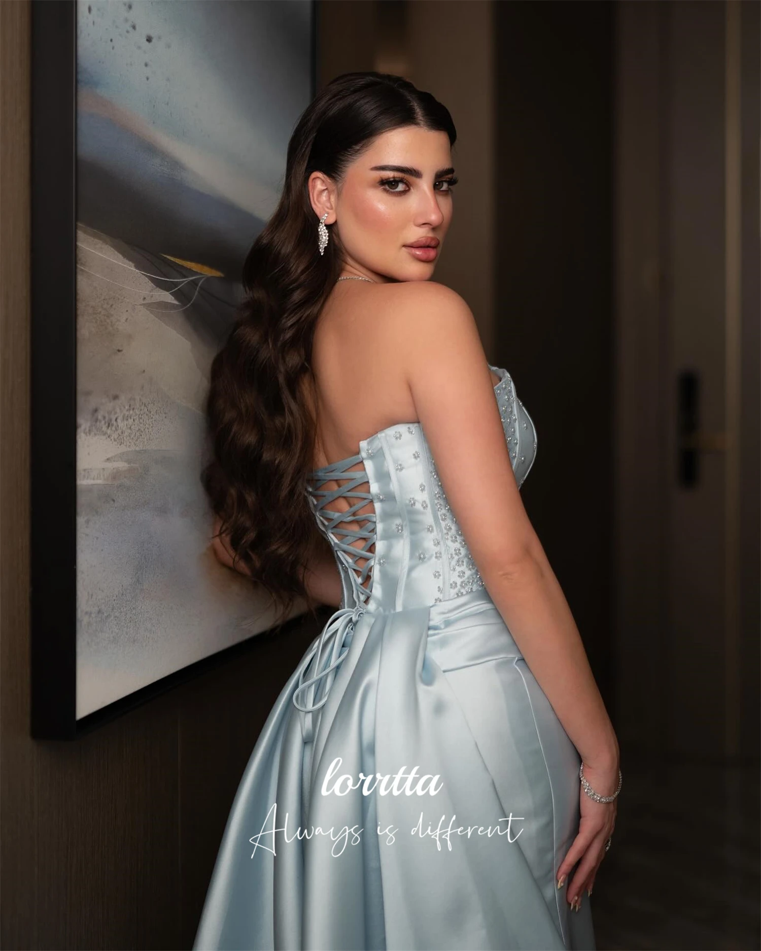 Loretta Maßgeschneidertes Ballkleid, Geburtstagskleid, Damen, sexy Hochzeitsgastkleider, edle Meerjungfrau-Sommerkleider, elegantes Partykleid