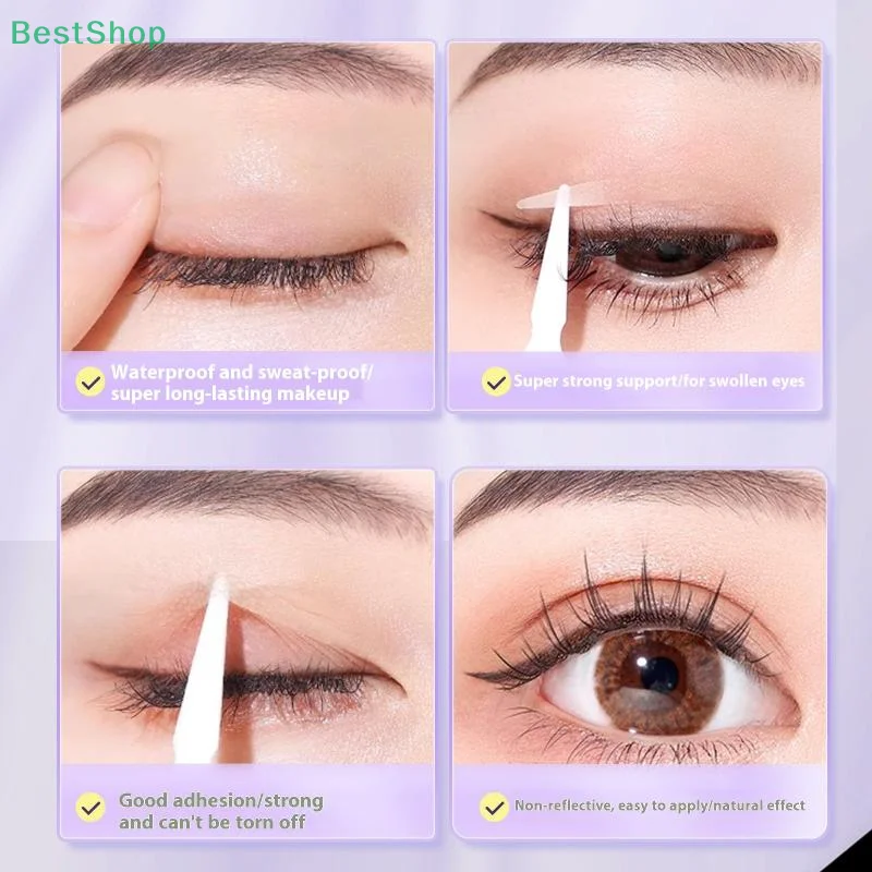 ★ ★ ★ 180/216/240 PCS สติกเกอร์ตาที่มองไม่เห็น Lace Eye Lift Strips Double Eyelid เทปกาวสติกเกอร์เทปตาเครื่องมือ Lash เทป
