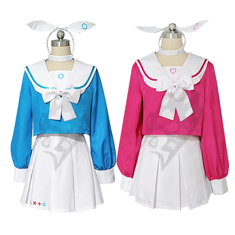 

CosAn Hot Game Blue Archive Arona Cosplay Costume Sweet Lovely Sailor Suit Unisex Activity Party Role Play Clothing Custom-Make