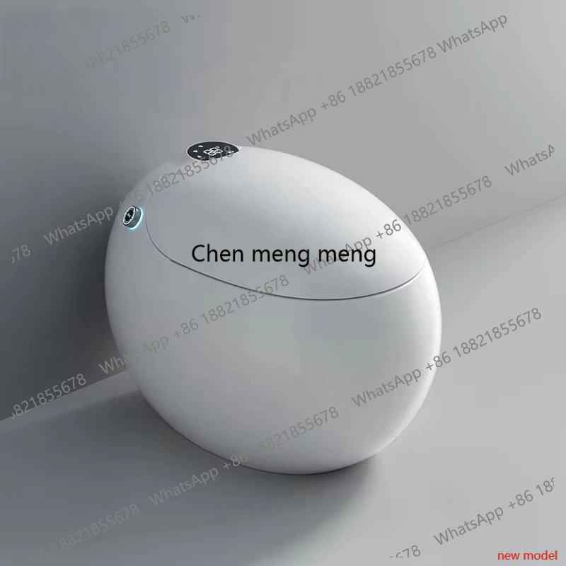 

New Style Colorful Egg-Shaped Ceramic Bathroom Toilet with Automatic Operation and Gravity Flushing F132