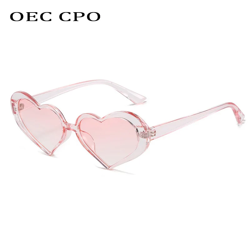 

Small Colorful Heart Shaped Sunglasses Fashion Women Sunglasses Gradient Lens Goggle Brand Designer Eyeglasses UV400 Shades