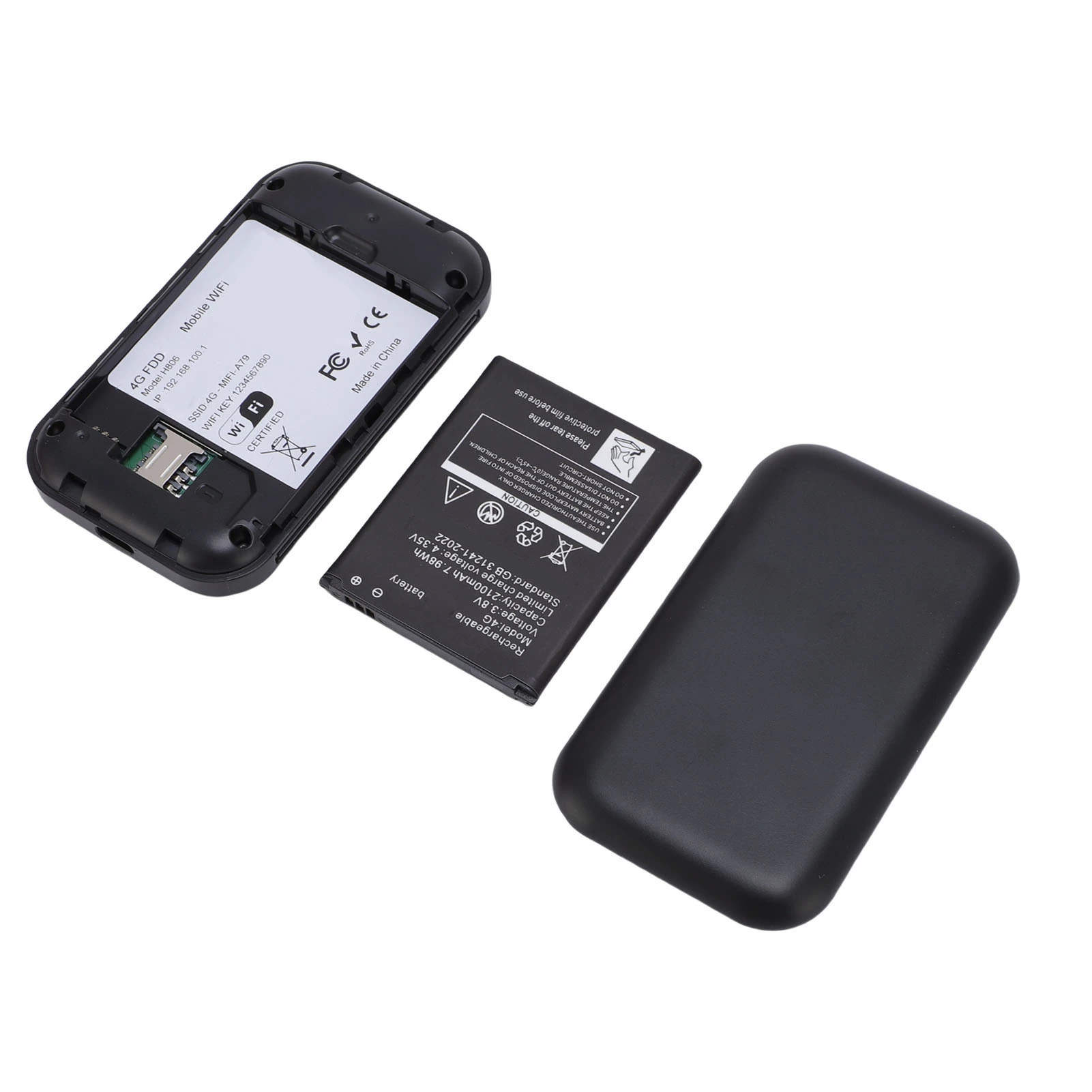 4G 5G واي فاي هوت سبوت موبايل واي فاي راوتر فتحة للبطاقات SIM المحمولة يدعم 10 أجهزة متصلة 300Mbps عالية السرعة للتخييم