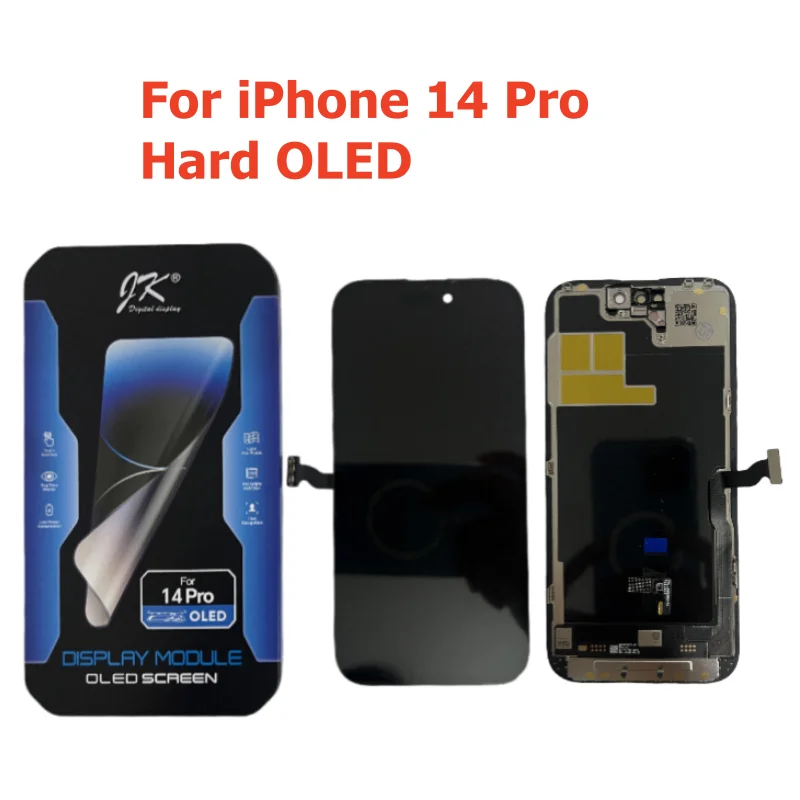 Soft Hard OLED For iPhone 14 Pro Max LCD Display Touch Digitizer Assembly For iPhone 14 14Plus 14Pro LCD Incell Screen Repair