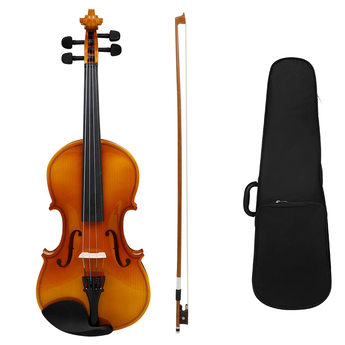 

Astonvilla AV-02 Violin Solid Wood Lightweight Violin 4/4 Natural Colour Hand Carved Practice Beginner Fiddle Instruments