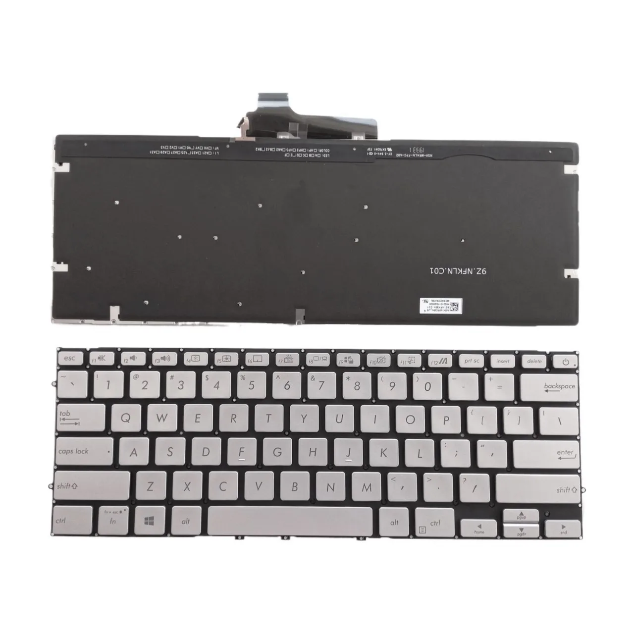 New US Laptop Backlit Keyboard For ASUS ZenBook UX431 X431 V431 K431 S431 X431FAC UX431U UX431F U4500F UM431D UM431DA