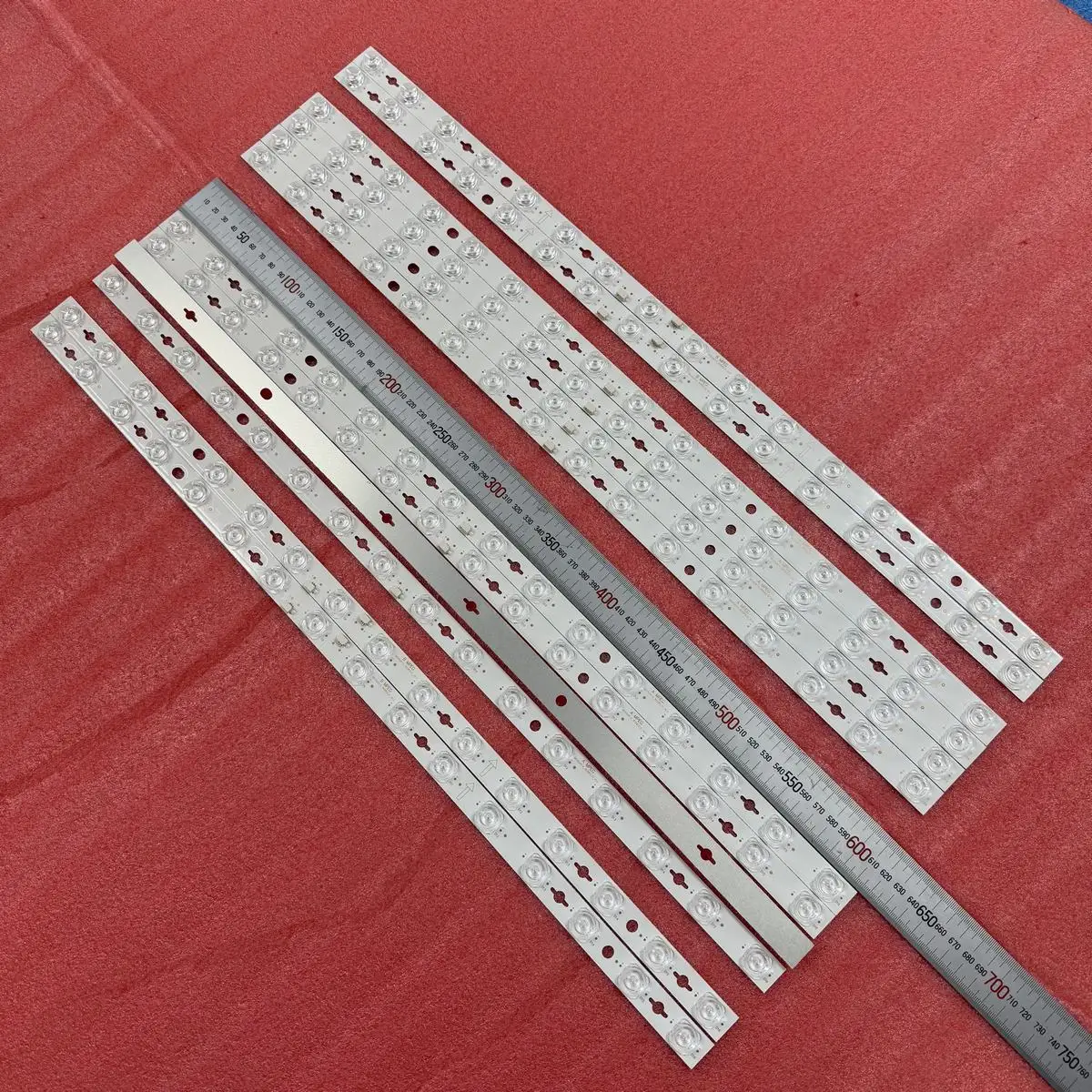 1set Full set LED Backlight Strip 16LED For TCL 62C728 65C725