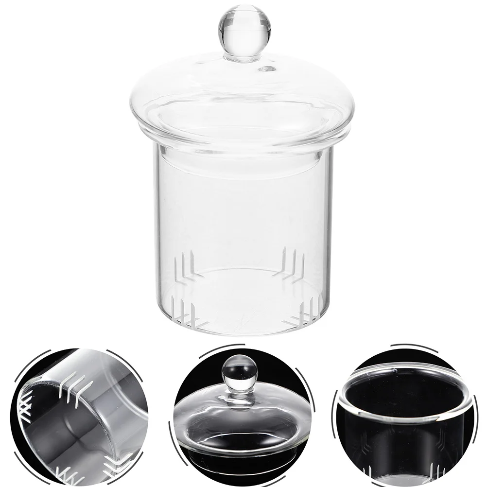 

Clear Teapot with Strainer Extra Fine Infusers for Loose Glass Lid Replacement Filter Large