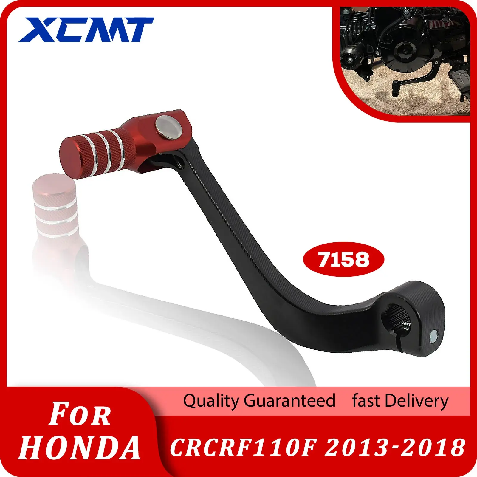 

Motocross High Quality CNC Gear Shifter Shift Lever For Honda CRF110F CRF 110F 2013-2015 2016 2017 2018 Motorcycle Dirt Bike